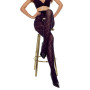Collants ouverts TI025 40 deniers - noir