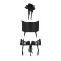 Guêpière Kesmina faux cuir - Passion