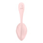 Oeuf vibrant connecté Ribbed Petal rose - Satisfyer