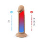 Gode Real Skin Model 2 flesh 15,4 cm - SilexD