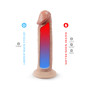 Gode Real Skin Supreme Model 2 flesh 15,4 cm - SilexD