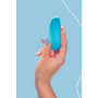 Mini vibro rechargeable ThrillLeaf bleu - FairyGasm
