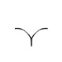 String en vinyle Dominae P014 - Noir Handmade