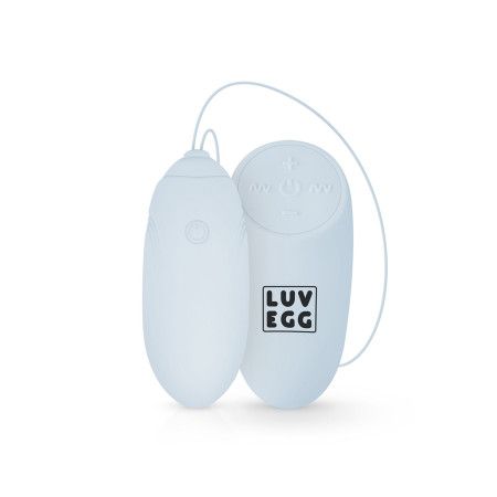 Oeuf vibrant télécommandé bleu - LUV EGG