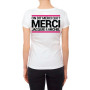 Tee-shirt  J&M blanc - spécial  femme