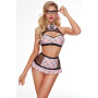 Costume sexy d'étudiante coquine - J Lingerie