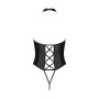 Body ouvert faux cuir Nancy - Passion