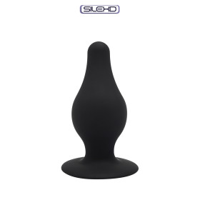 Plug anal The Original Model 2 noir 9,3 cm - SilexD