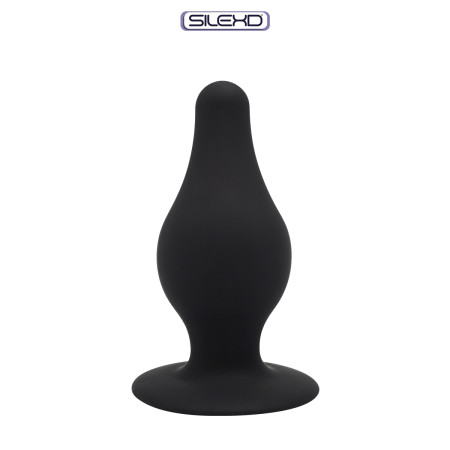Plug anal The Original Model 2 noir 10,2 cm - SilexD