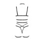 Ensemble harnais et lingerie Cozmo