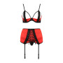Ensemble lingerie à jarretelles Femmina - Passion