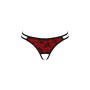 String ouvert rouge Rubi - Passion