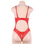 Body rouge ouvert - Paris Hollywood