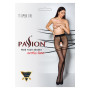 Collants ouverts TI015 20 deniers - noir