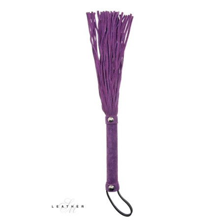 Martinet en cuir violet