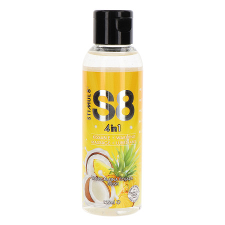 Lubrifiant S8 4 en 1 gout Tropical Pina Colada 125ml