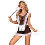 Tenue de soubrette 5 pièces - J Lingerie