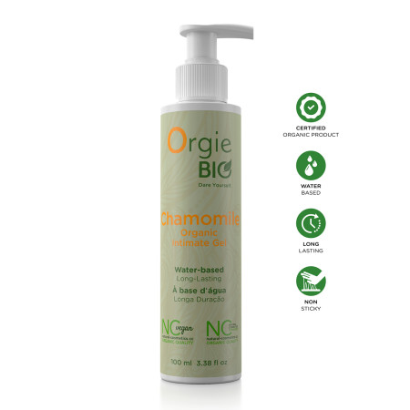 Gel Intime Bio à Base d'Eau à la camomille