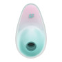 Stimulateur Pixie Dust air pulsé et vibrations - rose et menthe