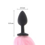 Plug anal Licorne avec queue lumineuse - Taboom
