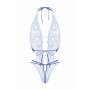 Body string ouvert Renee bleu - Christine