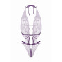 Body string ouvert Renee violet - Christine